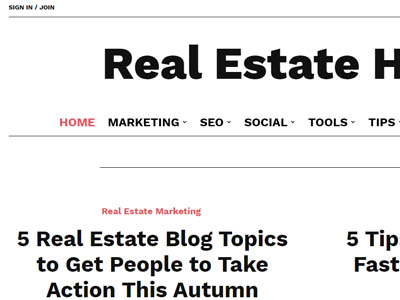 real estate blog thumbnail